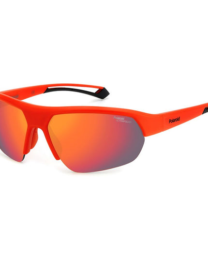 Polaroid Red Resin Sunglasses