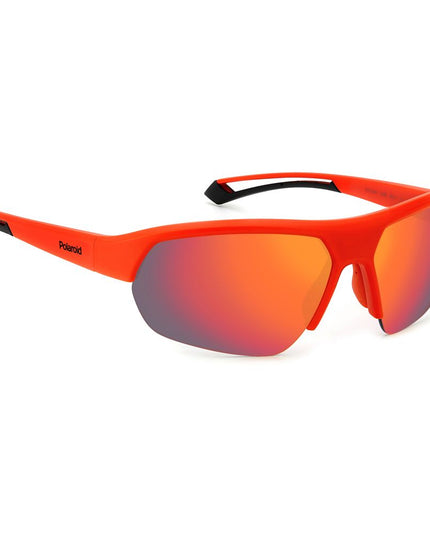 Polaroid Red Resin Sunglasses