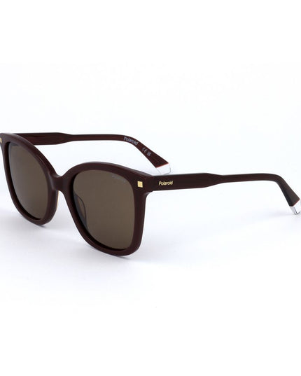 Polaroid Red Acetate Sunglasses