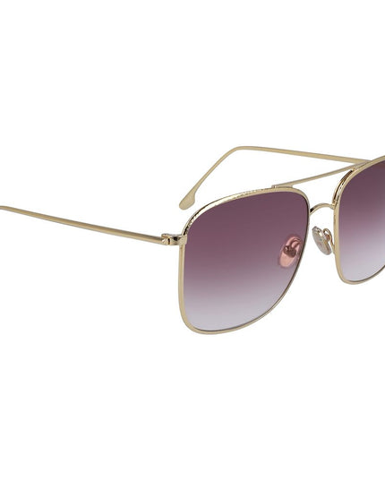 Victoria Beckham Gold Metal Sunglasses