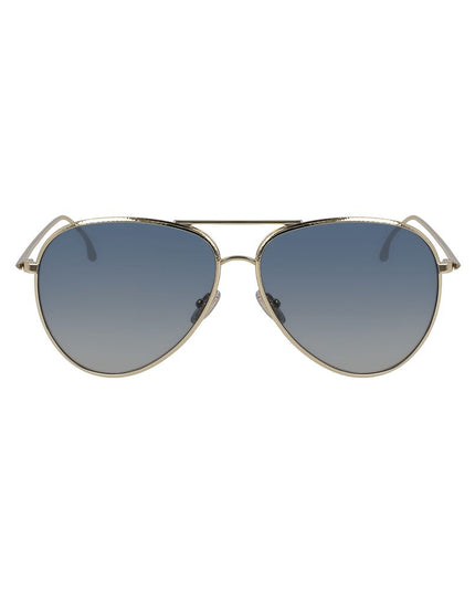 Victoria Beckham Gold Metal Sunglasses