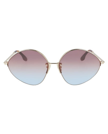 Victoria Beckham Gold Metal Sunglasses