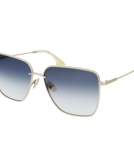 Victoria Beckham Gold Metal Sunglasses