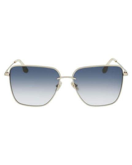 Victoria Beckham Gold Metal Sunglasses