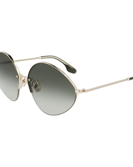 Victoria Beckham Gold Metal Sunglasses
