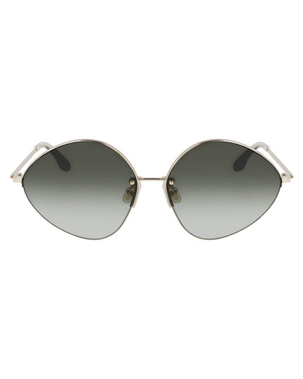 Victoria Beckham Gold Metal Sunglasses