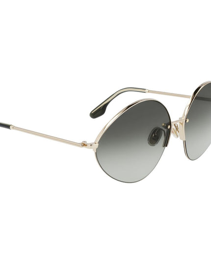Victoria Beckham Gold Metal Sunglasses