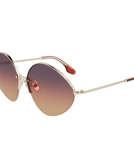 Victoria Beckham Gold Metal Sunglasses