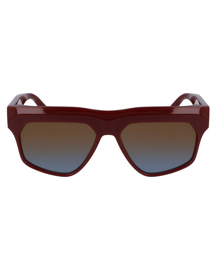 Victoria Beckham Bordeaux Acetate Sunglasses