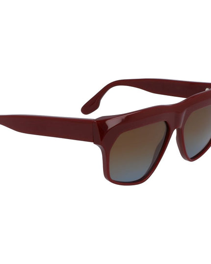 Victoria Beckham Bordeaux Acetate Sunglasses