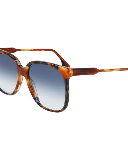 Victoria Beckham Brown Acetate Sunglasses