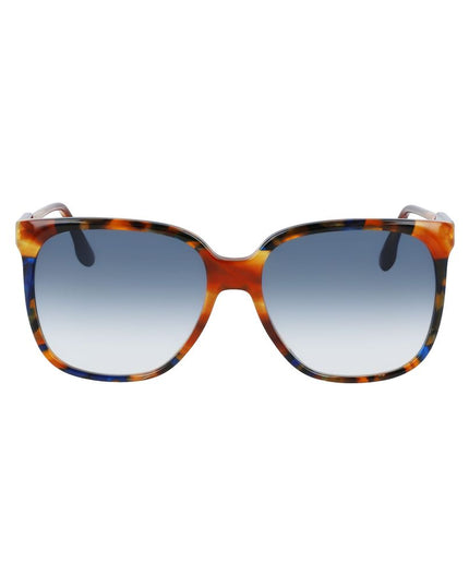 Victoria Beckham Brown Acetate Sunglasses