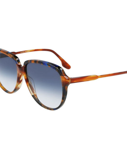 Victoria Beckham Brown Acetate Sunglasses
