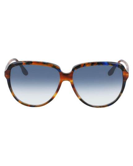Victoria Beckham Brown Acetate Sunglasses