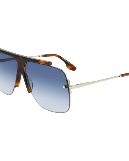 Victoria Beckham Brown Acetate Sunglasses
