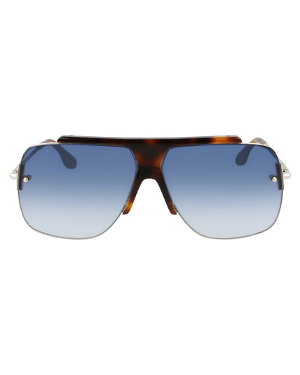 Victoria Beckham Brown Acetate Sunglasses
