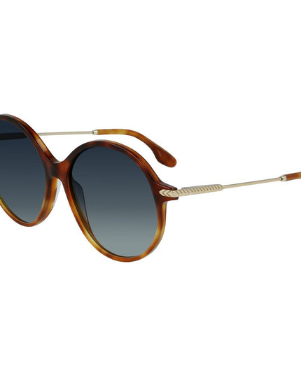 Victoria Beckham Brown Acetate Sunglasses