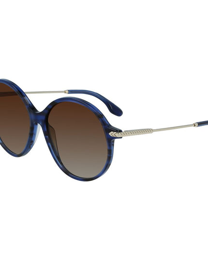 Victoria Beckham Blue Acetate Sunglasses