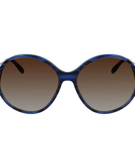 Victoria Beckham Blue Acetate Sunglasses
