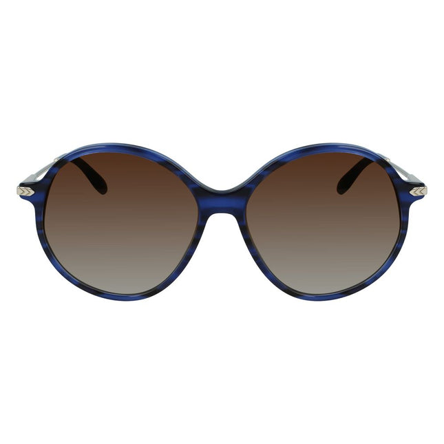 Victoria Beckham Blue Acetate Sunglasses
