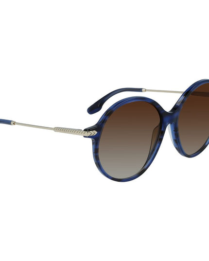Victoria Beckham Blue Acetate Sunglasses
