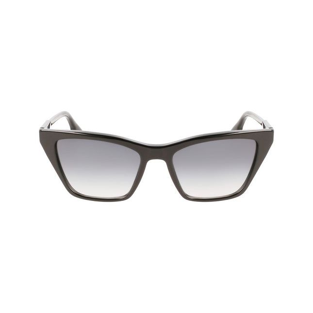 Victoria Beckham Black Acetate Sunglasses