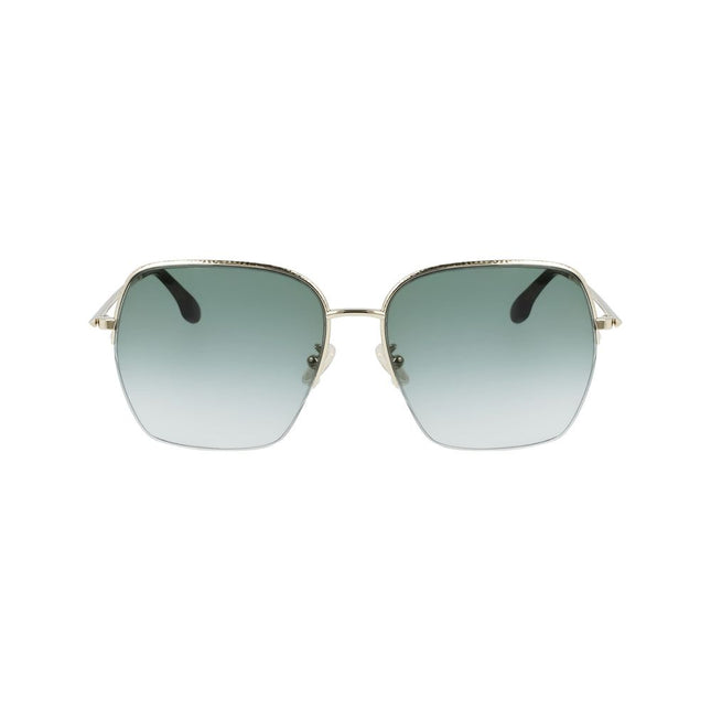 Victoria Beckham Gold Metal Sunglasses