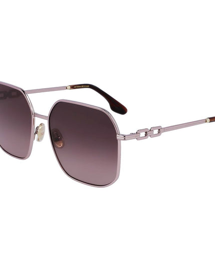 Victoria Beckham Red Metal Sunglasses