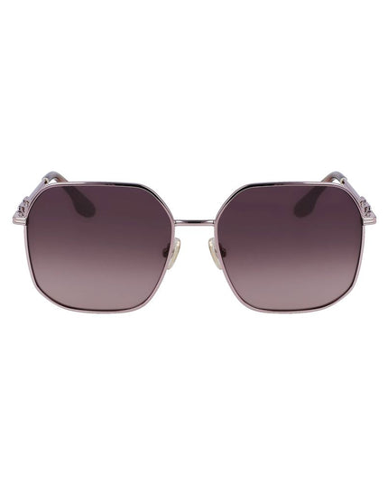 Victoria Beckham Red Metal Sunglasses
