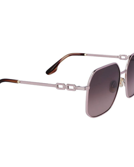 Victoria Beckham Red Metal Sunglasses