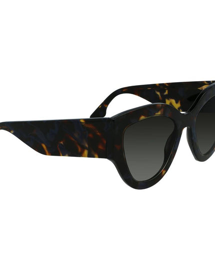 Victoria Beckham Blue Acetate Sunglasses