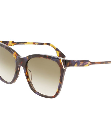 Victoria Beckham Blue Acetate Sunglasses