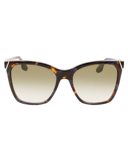 Victoria Beckham Blue Acetate Sunglasses