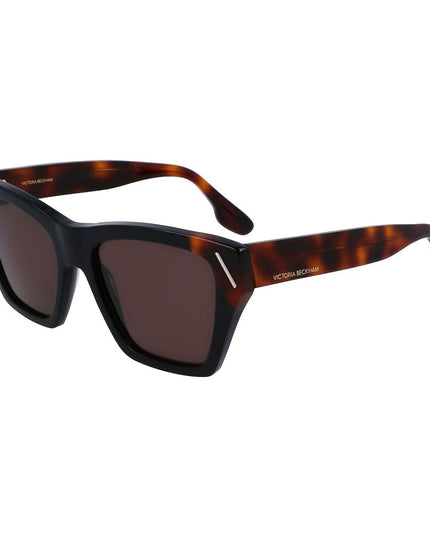 Victoria Beckham Black Acetate Sunglasses