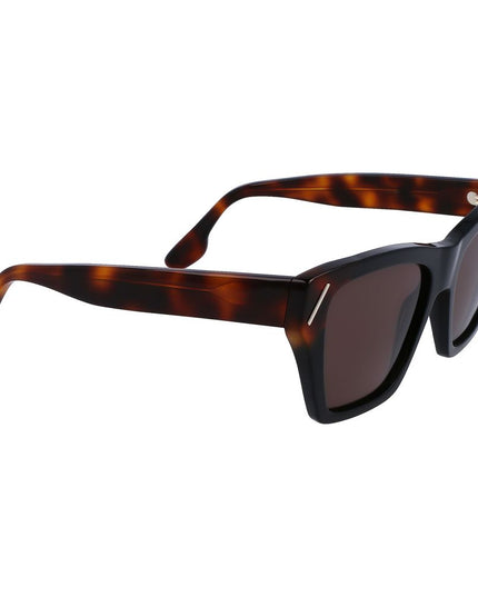 Victoria Beckham Black Acetate Sunglasses