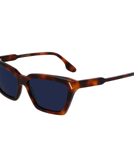 Victoria Beckham Brown Acetate Sunglasses