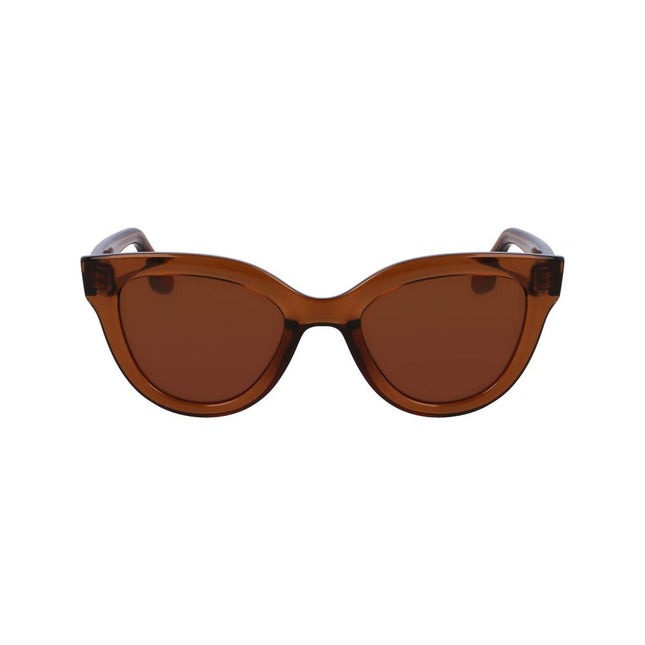 Victoria Beckham Brown Injected Sunglasses