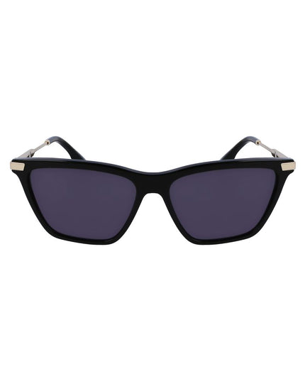 Victoria Beckham Black Acetate Sunglasses