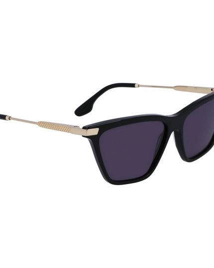 Victoria Beckham Black Acetate Sunglasses
