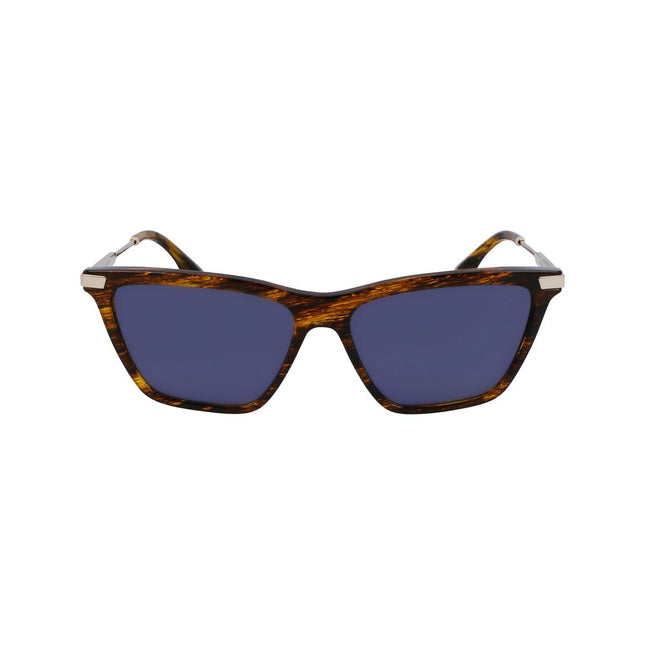 Victoria Beckham Yellow Acetate Sunglasses