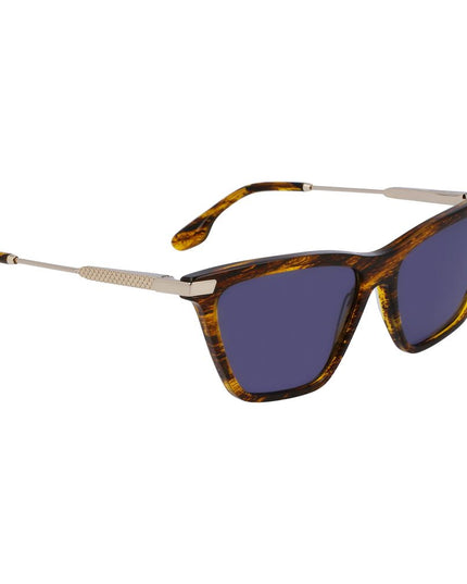 Victoria Beckham Yellow Acetate Sunglasses