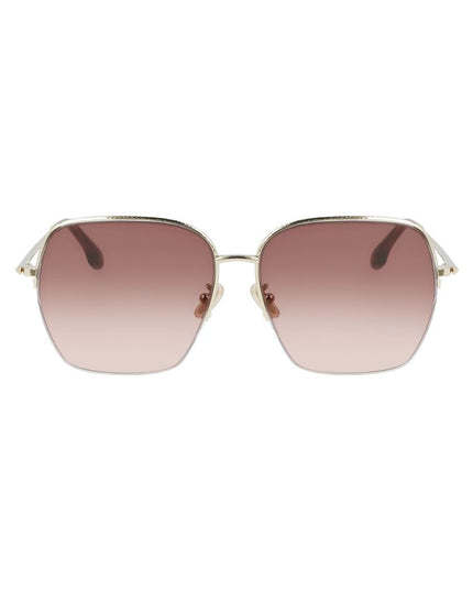Victoria Beckham Gold Metal Sunglasses