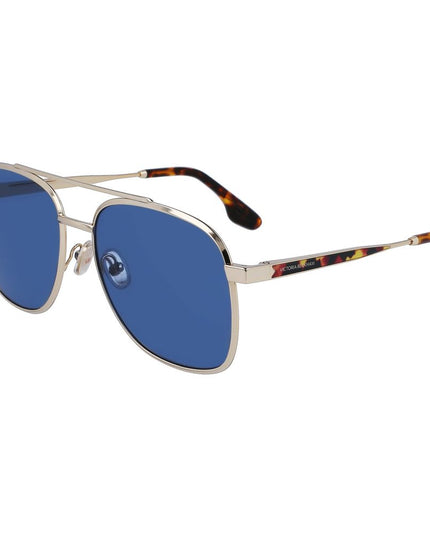 Victoria Beckham Gold Metal Sunglasses