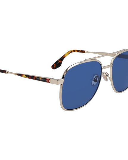 Victoria Beckham Gold Metal Sunglasses