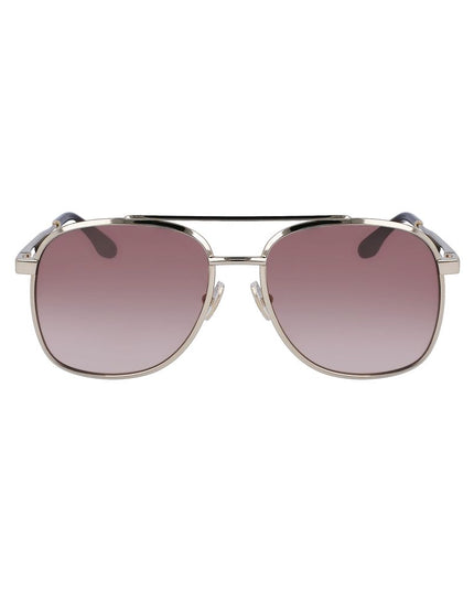 Victoria Beckham Gold Metal Sunglasses