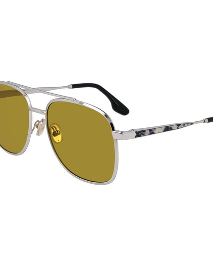 Victoria Beckham Gray Metal Sunglasses