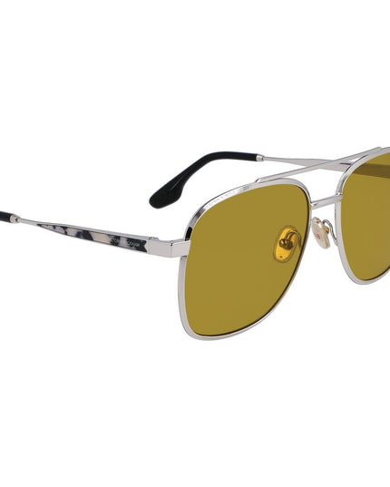 Victoria Beckham Gray Metal Sunglasses