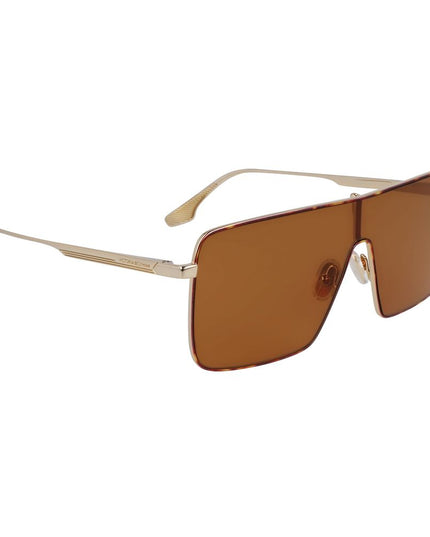 Victoria Beckham Gold Metal Sunglasses