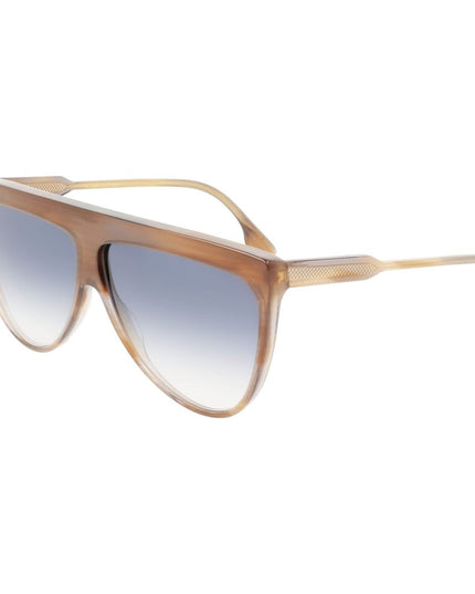Victoria Beckham Brown Acetate Sunglasses