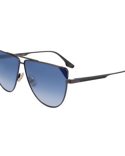 Victoria Beckham Blue Metal Sunglasses